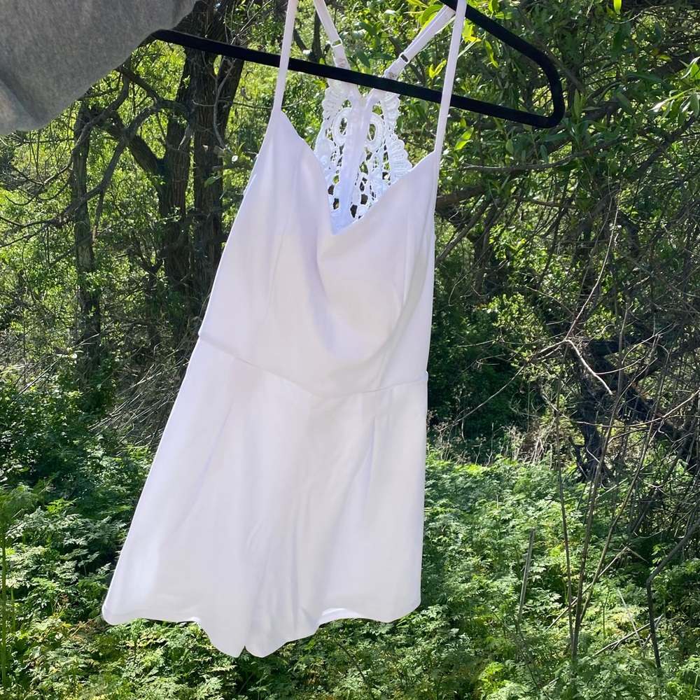 White romper